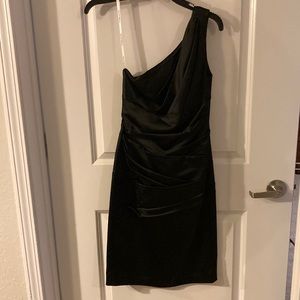 One shoulder dress